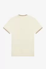 Fred Perry Twin Tipped Men’s T-Shirt Oatmeal EOSPJ4716