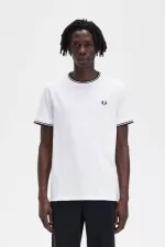 Fred Perry Twin Tipped Men’s T-Shirt White GSTWR0481