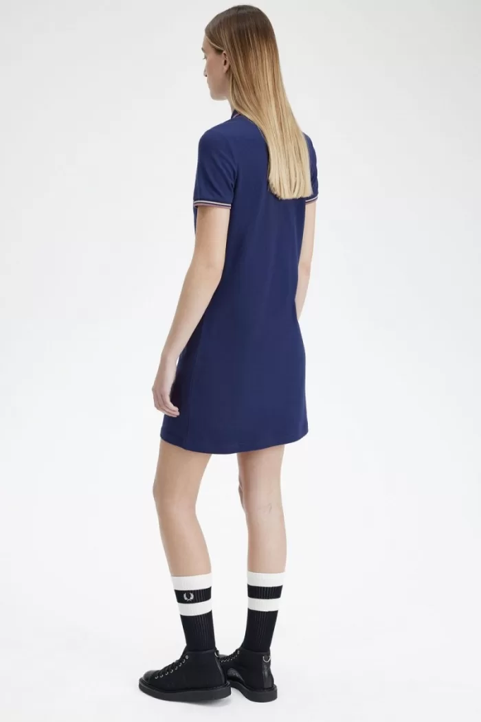 Fred Perry Twin Tipped Shirt Women’s Dress French Navy LQEPN1534