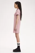 Fred Perry Twin Tipped Shirt Women’s Dress Dusty Rose Pink OMJGP3510