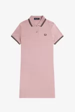 Fred Perry Twin Tipped Shirt Women’s Dress Dusty Rose Pink OMJGP3510