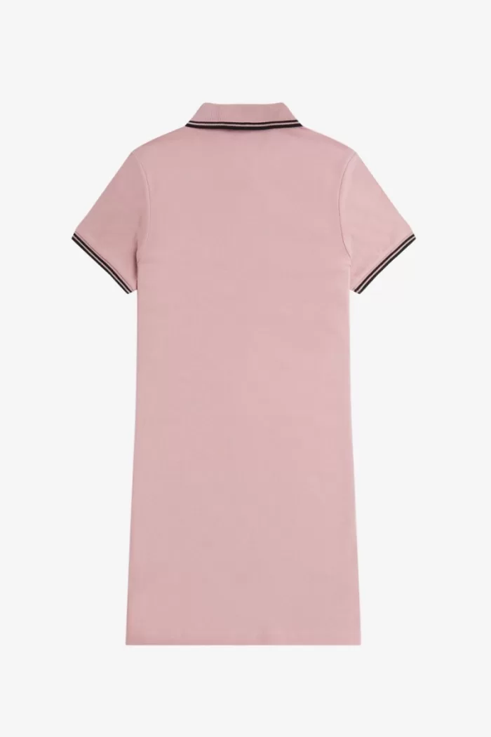 Fred Perry Twin Tipped Shirt Women’s Dress Dusty Rose Pink OMJGP3510