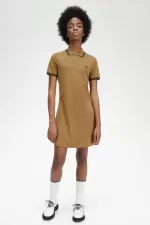 Fred Perry Twin Tipped Shirt Women’s Dress Brown APYRB7516