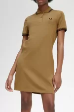 Fred Perry Twin Tipped Shirt Women’s Dress Brown APYRB7516