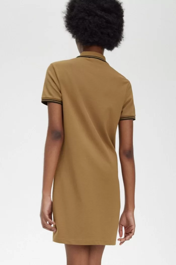 Fred Perry Twin Tipped Shirt Women’s Dress Brown APYRB7516