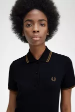 Fred Perry Twin Tipped Shirt Women’s Dress Navy OQIVC6724