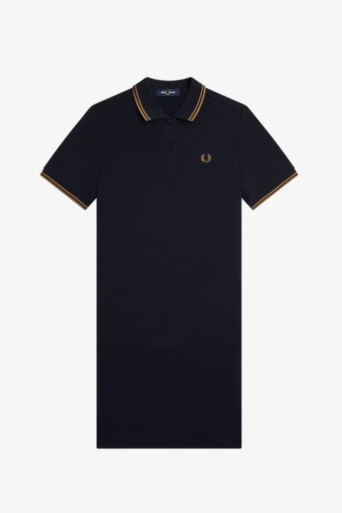 Fred Perry Twin Tipped Shirt Women’s Dress Navy OQIVC6724