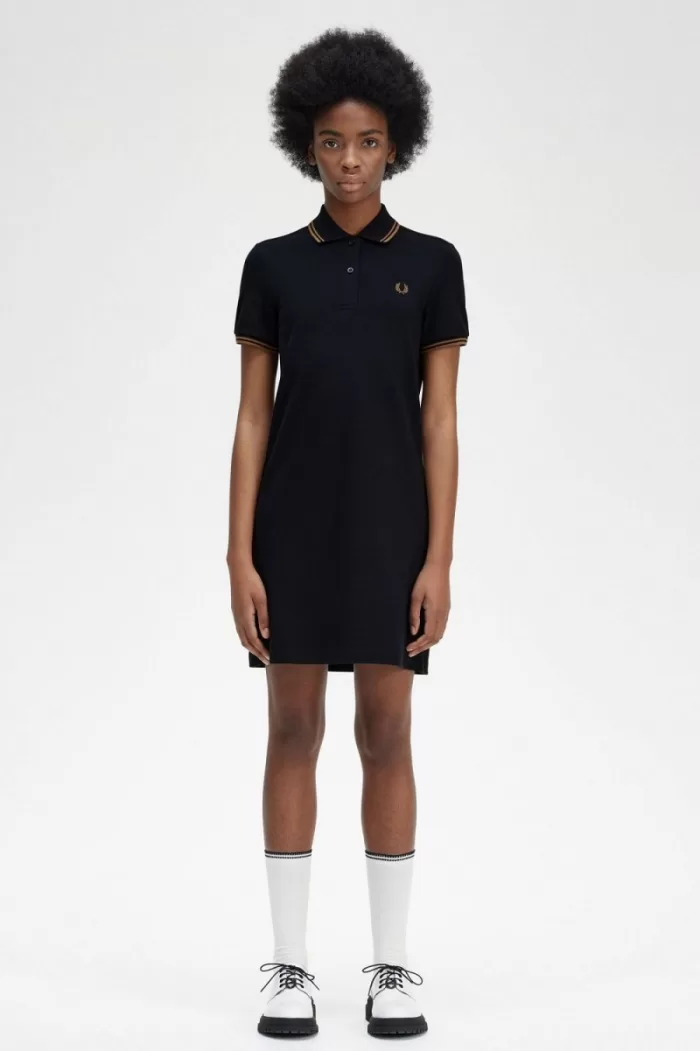 Fred Perry Twin Tipped Shirt Women’s Dress Navy OQIVC6724