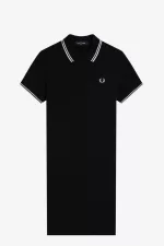 Fred Perry Twin Tipped Women’s Dress Black PLJGH9426