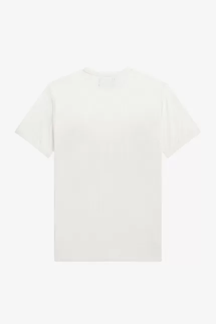 Fred Perry Vine Graphic Men’s T-Shirt Snow White KMBNA3629