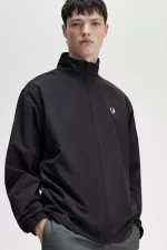 Fred Perry Woven Track Men’s Jackets Black EPGOK1350