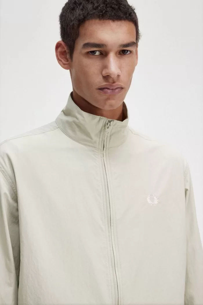 Fred Perry Woven Track Men’s Jackets Light Mint LQTRZ0948