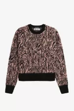 Fred Perry Zebra Women’s Jumper Dusty Rose Pink DTBJP3182