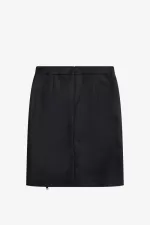 Fred Perry Zip Detail Women’s Skirts Black LOKDB5260